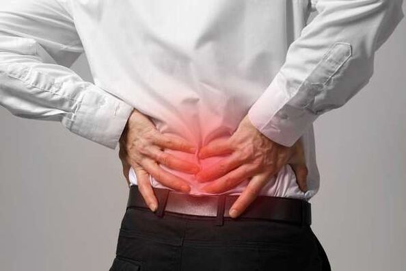 Osteochondrosis in the lumbar region